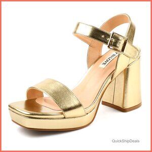 Chunky Platform High Heels Ankle Strap Block Heel Sandals